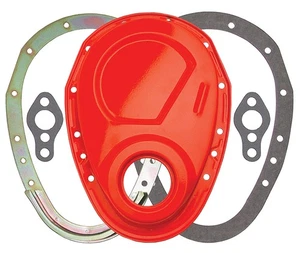 Trans-Dapt for CHEVY ORANGE 2-Piece Timing Chain Cover Set- SB Chevy V8 (not for - Picture 1 of 5