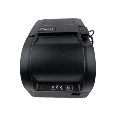 Toast POS Black Impact Kitchen Printer – Model TKP300 *READ* - Image 1 of 4