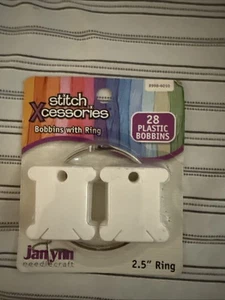 The Janlynn Corporation Kreuzstich Zahnseide mit 28 Spulen und 2,5" Ring - Bild 1 von 2