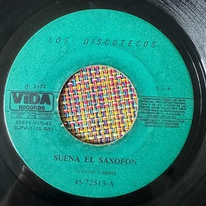 LOS DISCOTECOS - Suena el Saxofon / RARE LATIN FUNK AFRO LATIN 45 Ecu - Picture 1 of 2