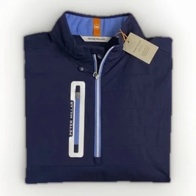 Peter Millar Crown Sport Hyperlight Weld Hybrid Half-Zip Jacket Men’s Size L - Image 1 of 4
