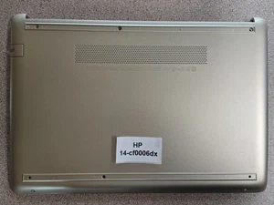 FUNDA INFERIOR ORIGINAL HP 14-CF0006DX serie HP-CF - Imagen 1 de 2
