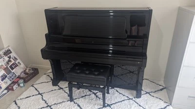 Kawai Upright Grand Piano BL-71  in an Elegant Black Finish  - image 1 of 4