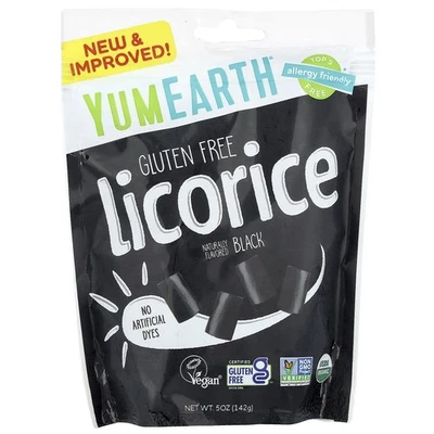 Gluten Free Licorice, Black, 5 oz (142 g) - Image 1 of 2