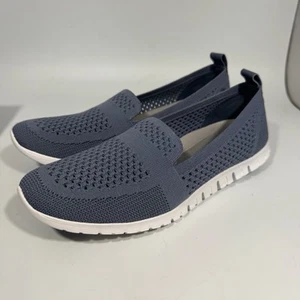 Zapatos planos informales sin cordones Cole Haan Zerogrand tejidos talla 9B W20400 - Imagen 1 de 10