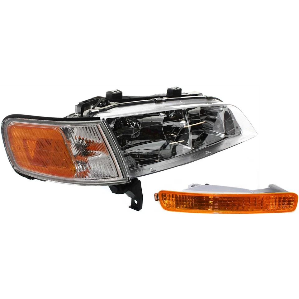 Headlight Kit For 1996-1997 Honda Accord Passenger Side Clear Lens Halogen Foto 1 de 4