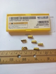 6 piezas. MITSUBISHI APMT1135PDER-H4, Insertos, Grado F620, NUEVO EXCEDENTE - Imagen 1 de 6