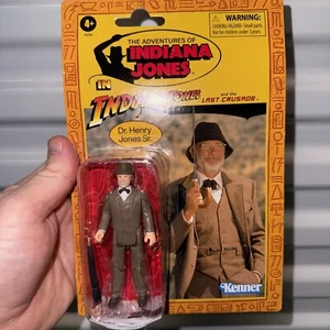 Indiana Jones Dr. Henry Sr. The Last Crusade Actionfigur Retro - Bild 1 von 2