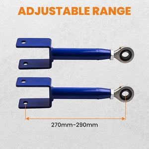 Adjustable Upper Control Arms For GM G-Body 1978-1988 Chevy Malibu Buick Regal - Picture 1 of 11