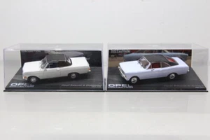 1:43 OPEL Collection Opel Rekord A Cabriolet Rekord C Coupé PKW Konvolut OVP N56 - Imagen 1 de 2
