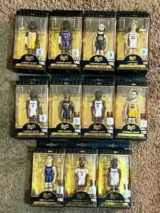 Funko Gold 5" NBA lot of 11 (7 Chase) - James, Curry, Bird, Jokic, Davis & More - Picture 1 of 1