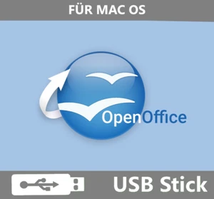MAC OS OPEN OFFICE SCHREIB- UND TEXTBEARBEITUNGS-PROGRAMM ALS USB MEDIUM! - Bild 1 von 1
