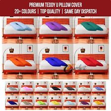 Teddy 9FT U Shape Fleece Pregnancy Pillow cases cover Maternity Support