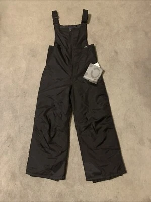 Baberos de Nieve Rawik Niños Talla 7 Negro Circo Ajustable Hombro Esquí Snowboard $35 Foto 1 de 4