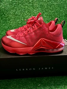 Nike LeBron 12 Low University Red Size 10 Men’s Athletics Shoes (Clean)! - Picture 1 of 7
