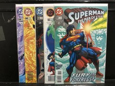 Lot of 5 Superman The Man of Steel #61 62 63 64 69 (1991 Series DC) Shippin Deal