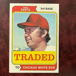 Juego negociado Topps 1974 Ron Santo #270T Chicago White Sox - Como nuevo *Alta calidad* - Imagen 1 de 2