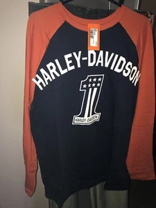 Harley-Davidson Mens L/S Tee Shirt XL - Picture 1 of 5