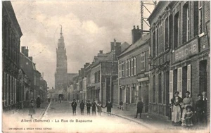 CPA Carte postale France Albert Rue de Bapaume animée 1904 VM67635ok - Picture 1 of 2