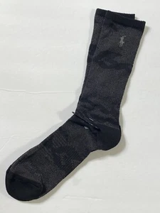 Mens Ralph Lauren Polo Cotton Blend Logo Crew Socks 1-Pair — New — One Size - Picture 1 of 3