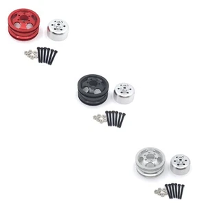 For 1/16 WPL B14 B16 B24 B36 C14 C24 C34 RCCar Alloy Metal Upgrade Wheel Hub Rim - Picture 1 of 8