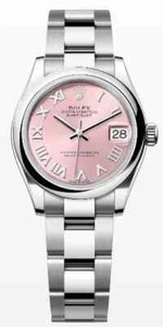 Rolex Datejust 31, Pink Roman, Oyster, Ref# 278240-0013, Unworn, Complete - Picture 1 of 8
