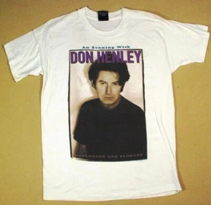 "Original 1993 Don Henley ""Unplugged & Plugged"" Tour T-Shirt, ganz Baumwolle LRG A + - Bild 1 von 4