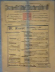 Giornale 30.10..1913 Settimanale Israelita - Foto 1 di 1
