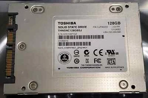 Toshiba THNSN128GBSJ 128GB SSD 2.5" SATA II Hard Drive W/ Disk Report QTY AVAIL - Picture 1 of 28