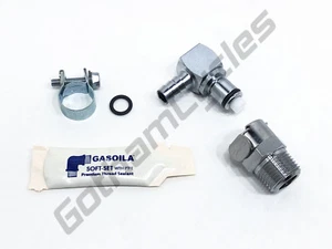 BMW 1/4 Gas Tank Fuel Petrol Line Hose Quick Release Disconnect Coupling Kit Set - Picture 1 of 1