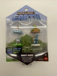 Minecraft Earth Boost Mini 4 Stück - Bild 1 von 3