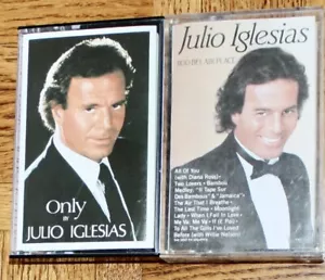 2 Lot JULIO IGLESIAS 1100 BEL AIR ONLY POP BALLAD LATIN - Picture 1 of 3