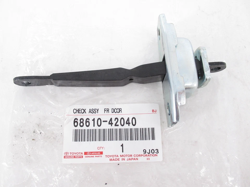 Correa de verificación de puerta delantera de pasajero RAV4 2001-2005 genuina OEM Toyota 68610-42040 Foto 1 de 3