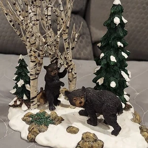 Dept 56 BEARS IN THE BIRCH Village Accessories 1998 52743 - Picture 1 of 8