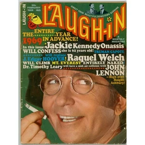LAUGH-IN MAGAZINE #4 ©1969 Based on the 1960s TV comedy series, Goldie centerfol - Picture 1 of 5