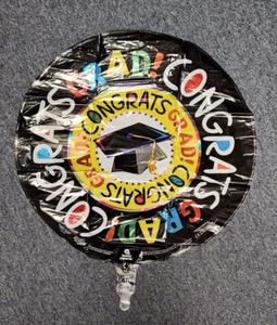 Congrats Grad, Graduation Mylar Balloon 18", Combine ship S#14 - Picture 1 of 1