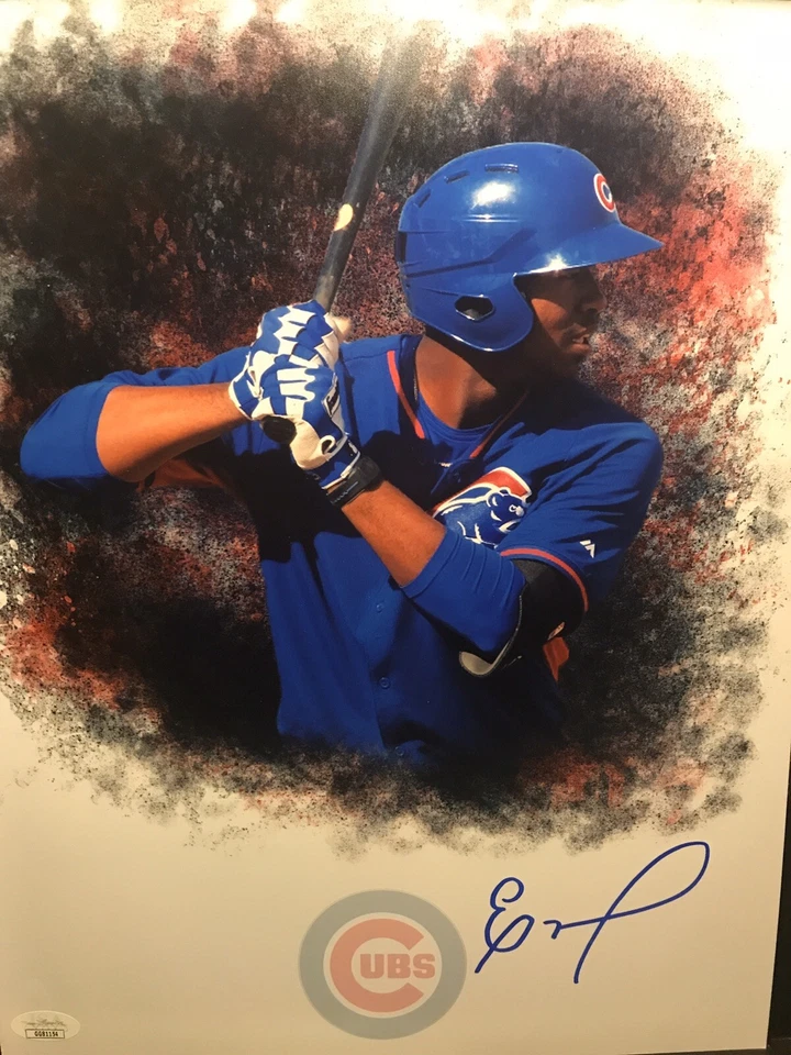 Eloy Jimenez autograph signed Custom 11x14 Photo Chicago White Sox JSA  Orioles - Image 1 of 1