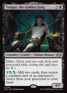 MTG Commander TDM R Tasigur, the Golden Fang #0197 - Picture 1 of 1