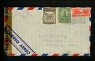 Post Geschichte Guatemala Sc#302 + C57 + RA20 Zensor Luftpost 1943 Stadt nach New York NY