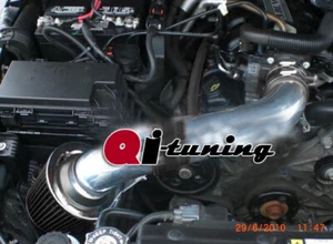 BLACK 2pc Air Intake Kit & Filter Set For 2007-2011 Jeep Wrangler 3.8L V6 - Picture 1 of 1