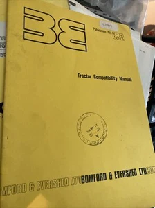 Bomford tractor compatibilty manual all models ford, County,arm flail cutters - Picture 1 of 3