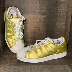 RAR - ADIDAS GOLD SUPERSTAR SNEAKER - Gr. Y 6,5 - Bild 1 von 14