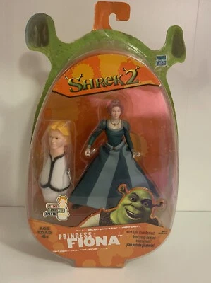 Hasbro Shrek 2 Princess Fiona Spin Kick  Action Figure (2004) - Image 1 of 3