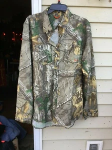 UNDER ARMOUR Mens Chesapeake RealTree Camo Hunting Shirt 1255090 SIZE L $79.99 - Picture 1 of 4