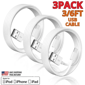 Charging Cable Charger Cord For Apple iPhone 14 13 12 11 Pro Max XR 8 7 6 Plus 5 - Picture 1 of 15