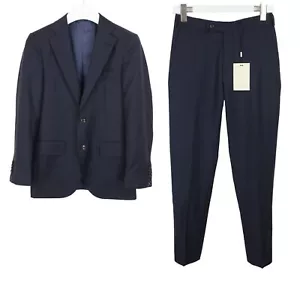 SUITSUPPLY Lazio Single Breasted Slim / Brescia Suit Men's UK 34 / uk 26 Wool - Picture 1 of 18
