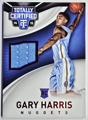 2014-15 Panini Totally Certified Jersey Red /249 Gary Harris #93 Rookie RC 🔴✨️ - Image 1 of 2