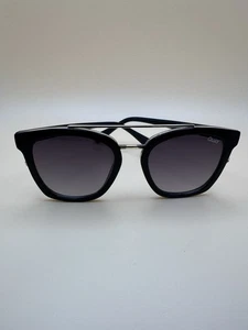 QUAY AUSTRALIA SONNENBRILLE DAMEN SCHWARZ GOLD SWEET DREAMS OVERSIZED - Bild 1 von 15