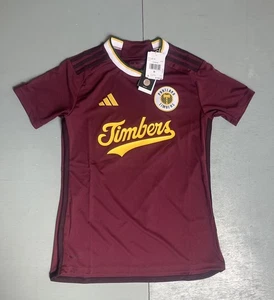 Camiseta de fútbol Adidas MLS Portland Timbers talla para mujer pequeña venta al por menor $100 - Imagen 1 de 4