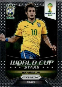 2014 Panini Prizm FIFA World Cup Brazil Stars Neymar Jr. Brazil #7 - Picture 1 of 2